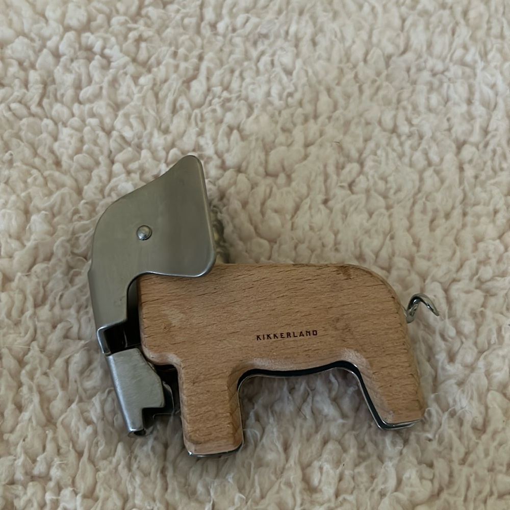 Kikkerland® Elephant Corkscrew
